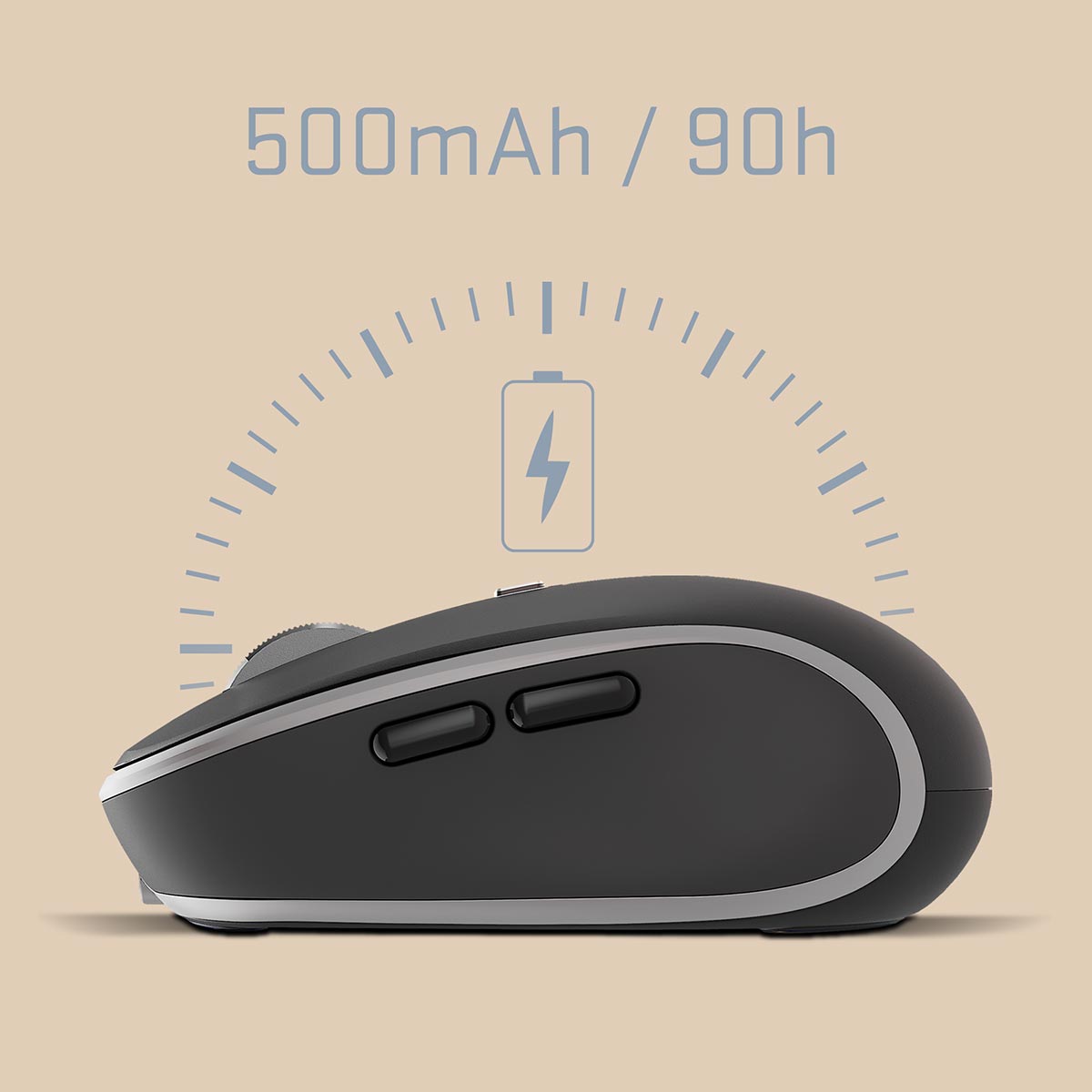 Zabudovaná dobíjacia 500 mAh batéria