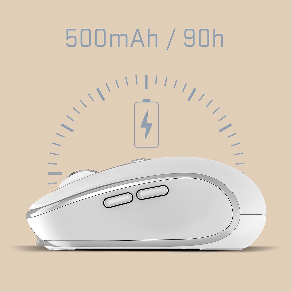 Zabudovaná dobíjacia 500 mAh batéria