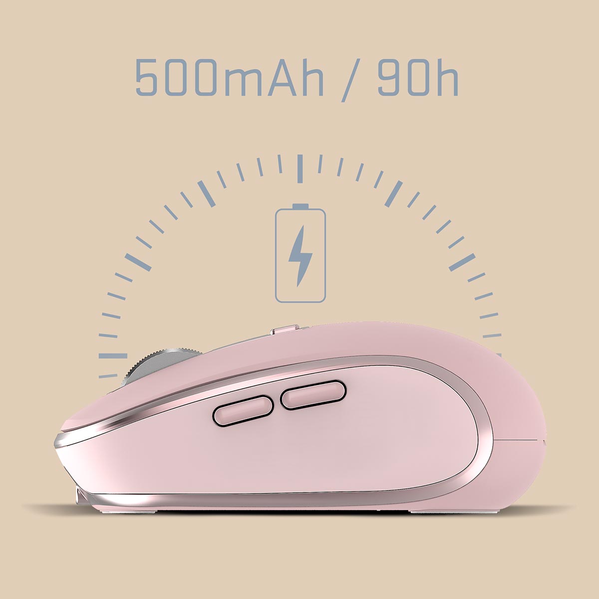 Zabudovaná dobíjacia 500 mAh batéria
